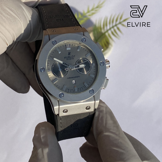 Hublot Watches Chronograph Price Classic Fusion Chronograph - Black Silver