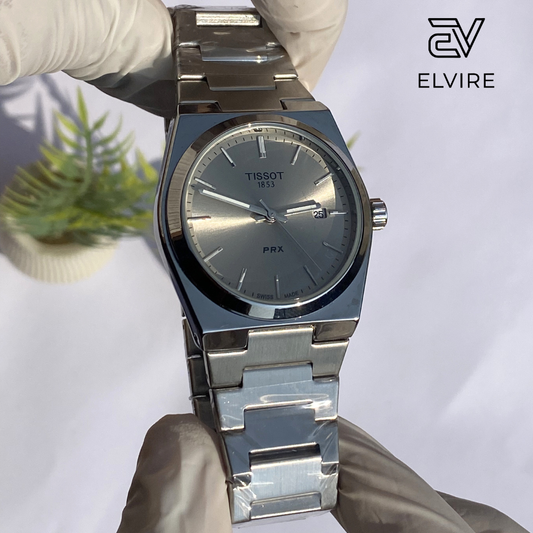 TISSOT Limited Edition PRX 1853 - Mineral glass - Superlative Finish - SILVER